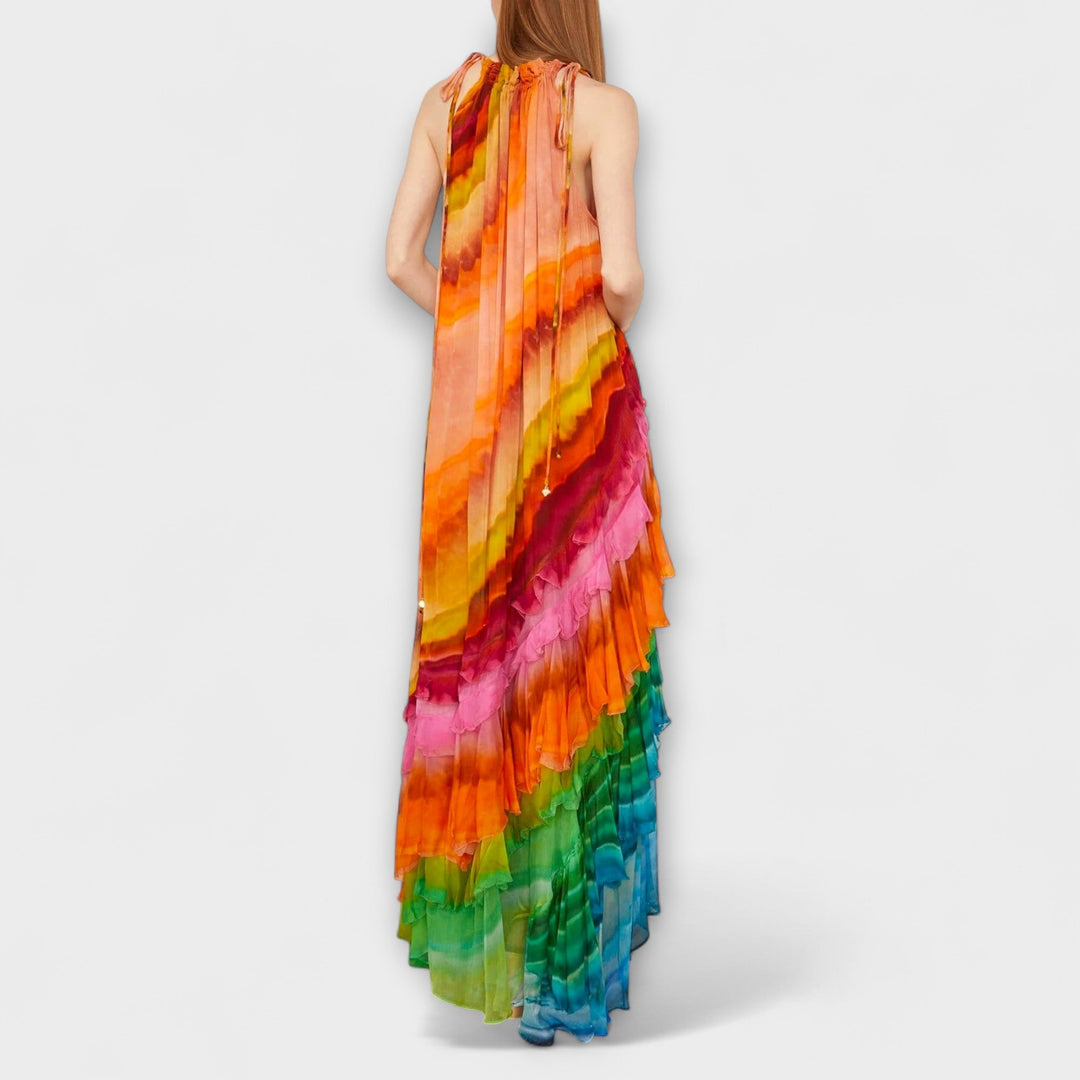 Iris - Vestido con volantes