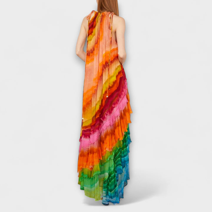 Iris - Vestido con volantes