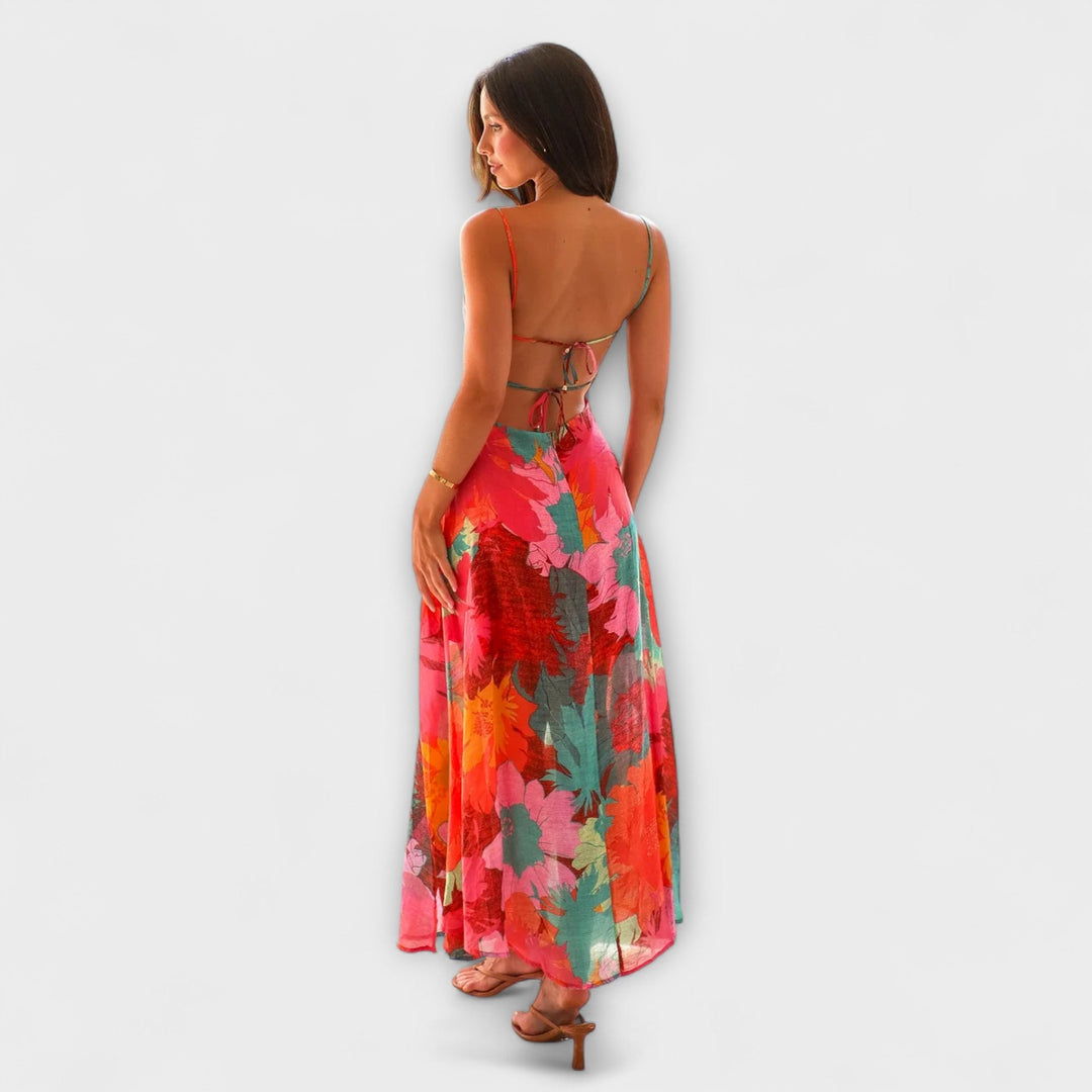 Audrey - Vestido con estampado floral para mujer - Estiloso y atractivo