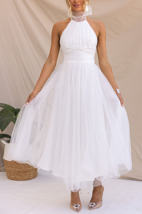 Phoebe - Vestido Midi con Falda Larga y Elegante