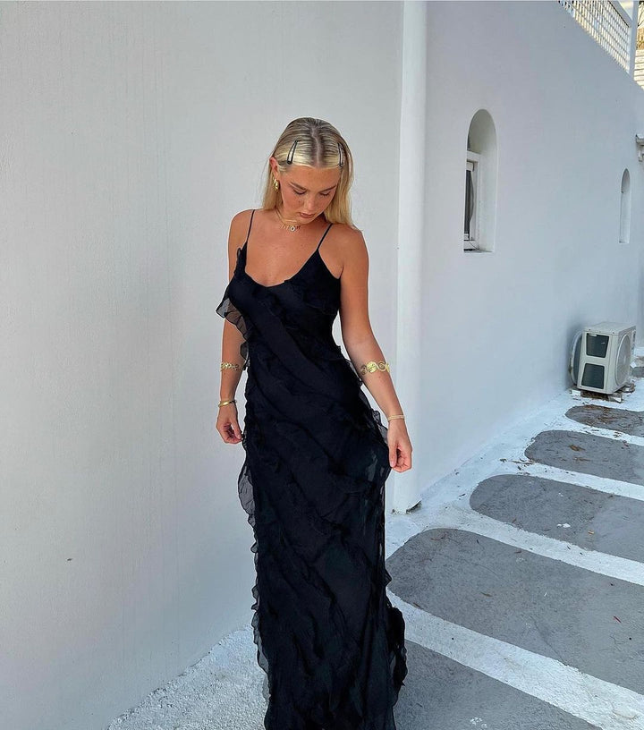Zara - Maxi Dress with Ruffles