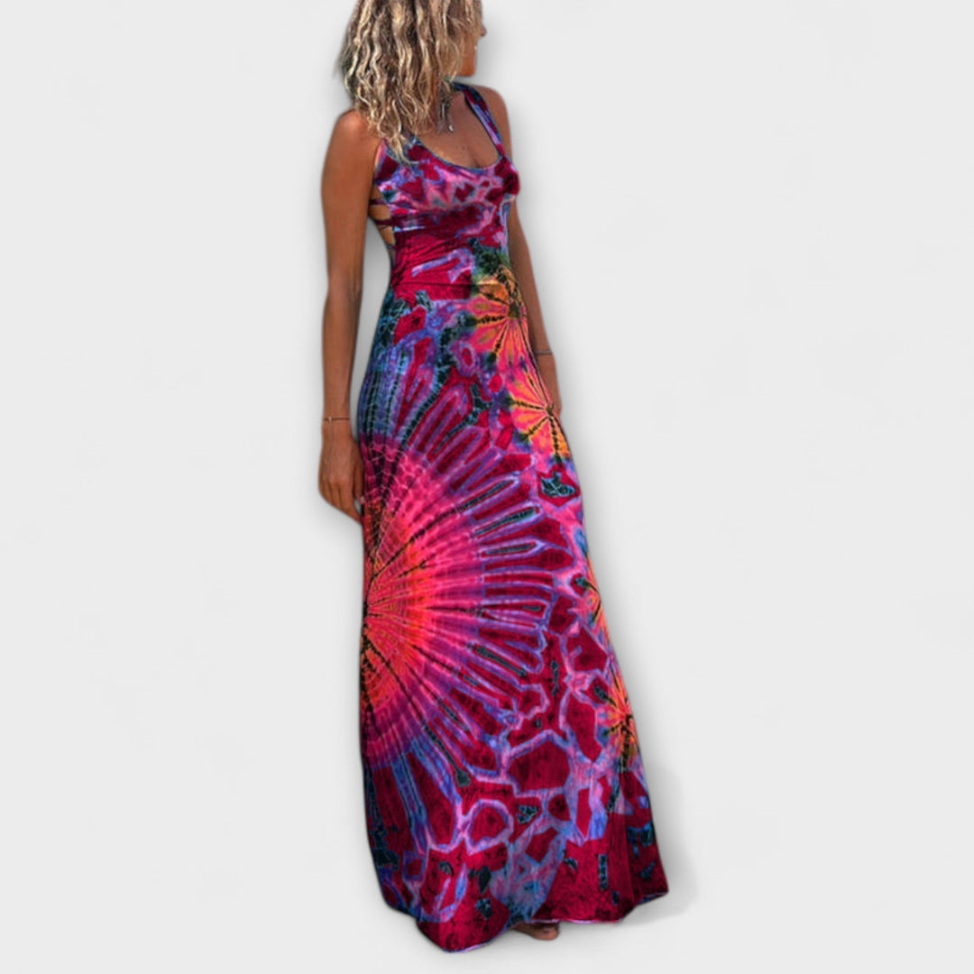 Ronja - La Bamba Vestido Maxi con estampado tie-dye