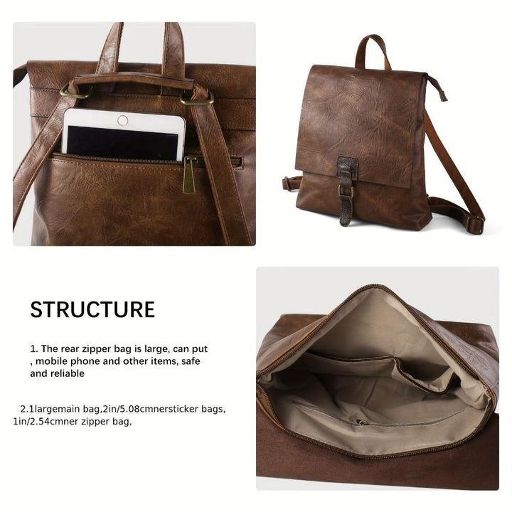 Ermelinde – Mochila retro multifuncional