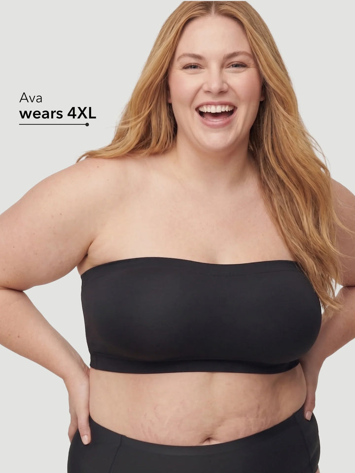 Sujetador Bandeau Convertible sin Tirantes