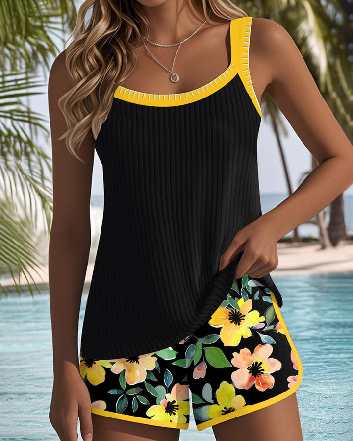Laluna® | Elegante Conjunto de Dos Piezas Tankini