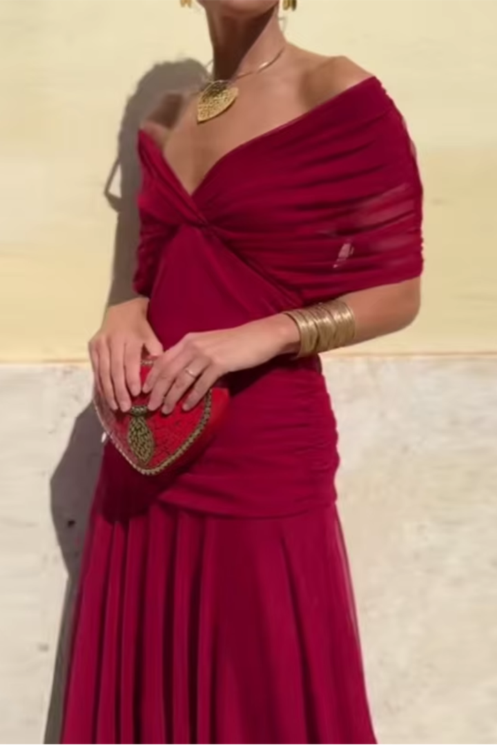 Valentina | Maxi Dress with V-Neck