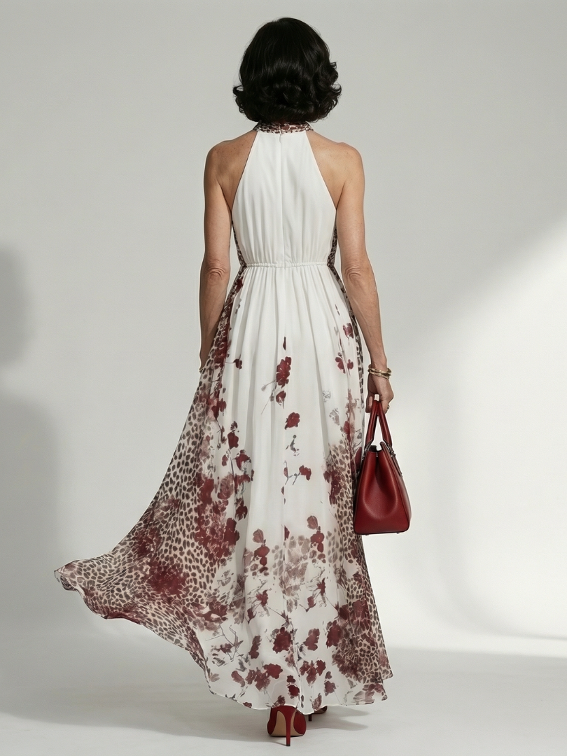 Alejandra™ | Vestido Maxi Plisado