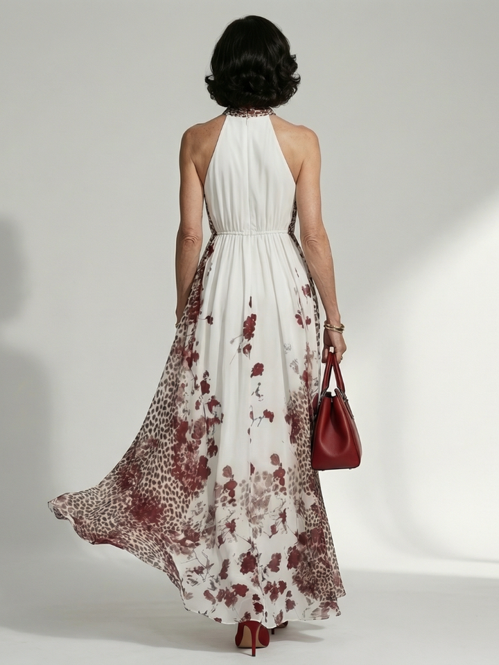Alejandra™ | Vestido Maxi Plisado