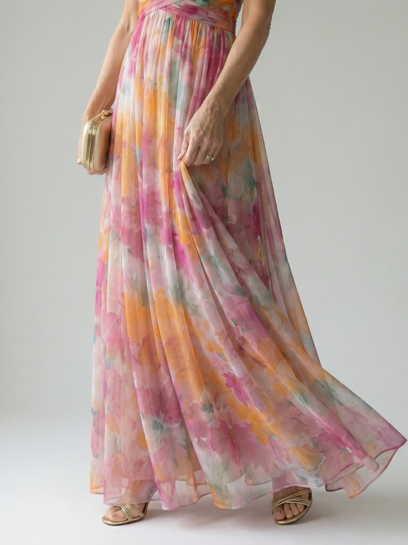 Isabella™ | Vestido Maxi Envolvente