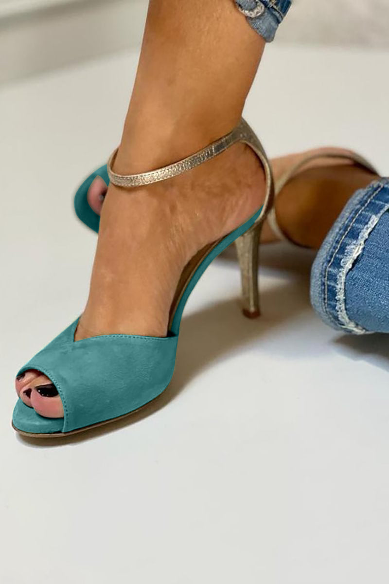 Lilli™ - Tacones Elegantes con Tiras Brillantes
