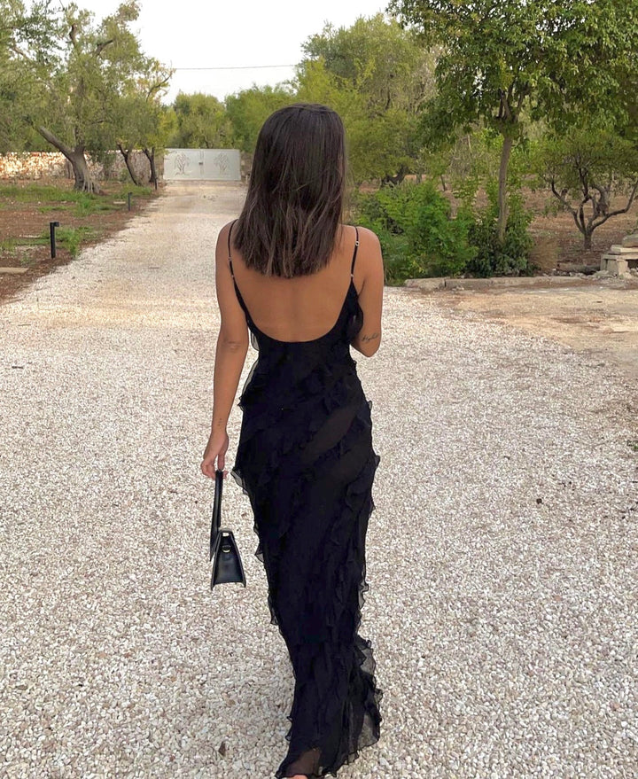Zara - Maxi Dress with Ruffles