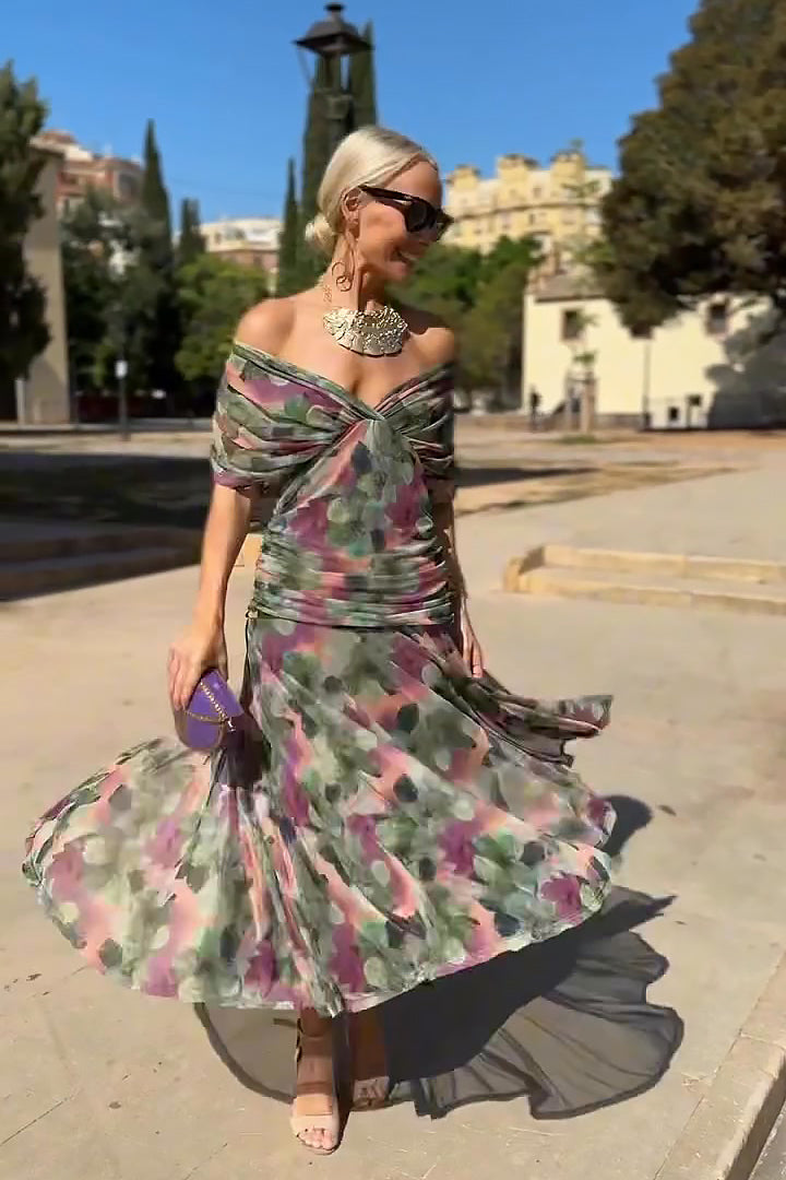Valentina | Maxi Dress with V-Neck