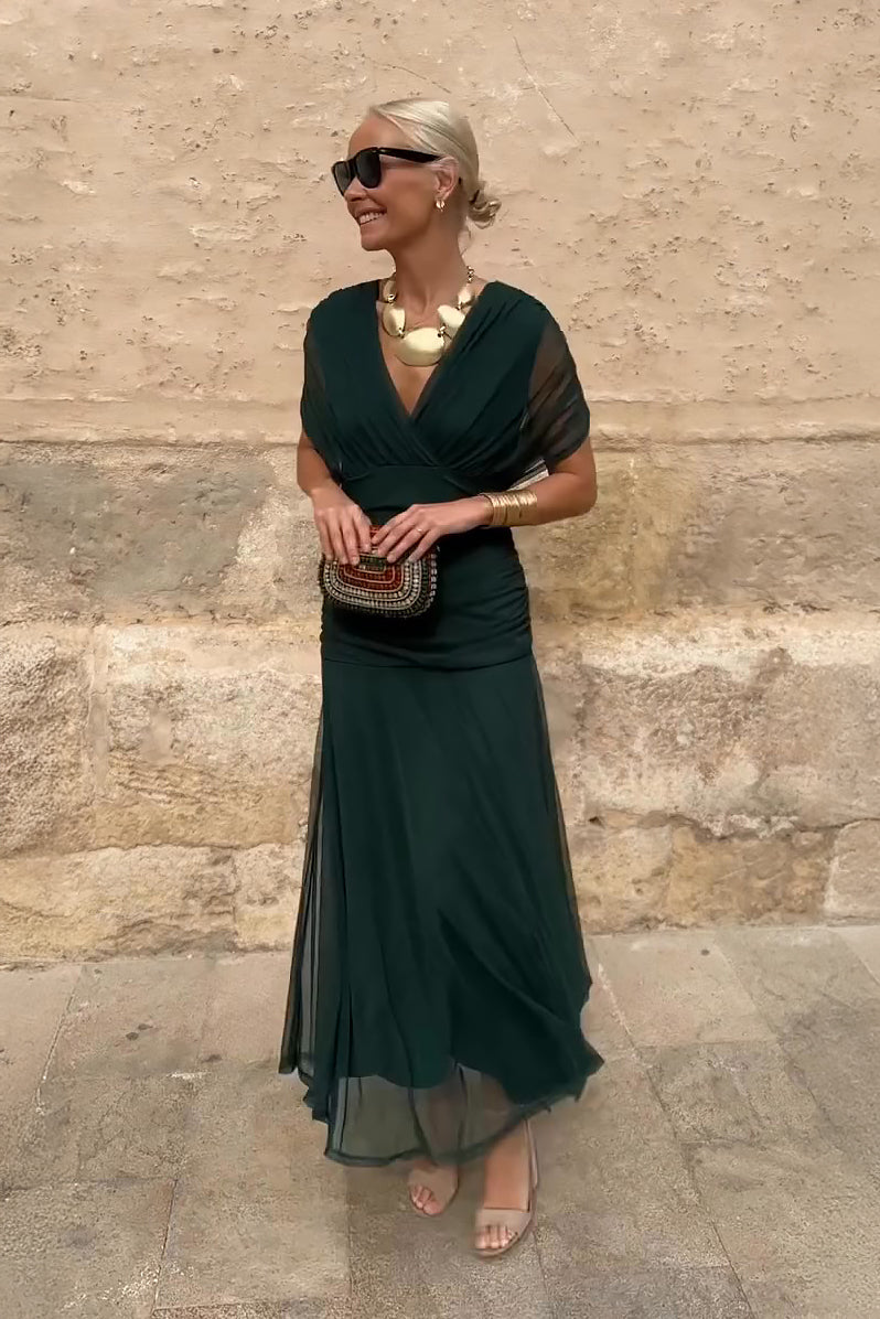Valentina | Maxi Dress with V-Neck