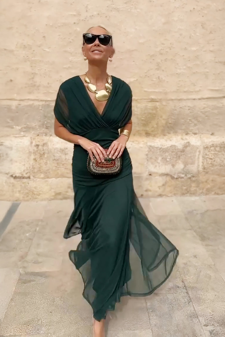 Valentina | Maxi Dress with V-Neck