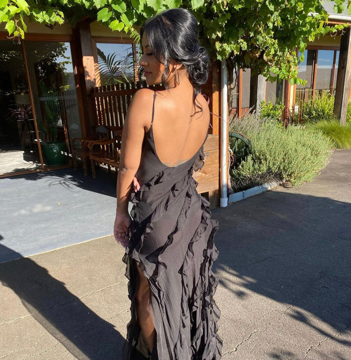 Zara - Maxi Dress with Ruffles