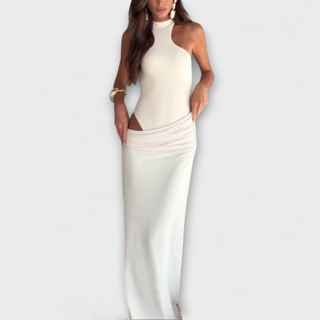 Minna - Vestidos sin tirantes seductores con escote