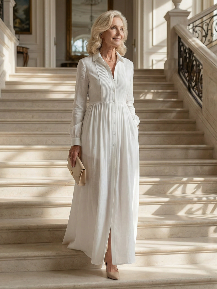 Fernanda™ | Vestido maxi vaporoso