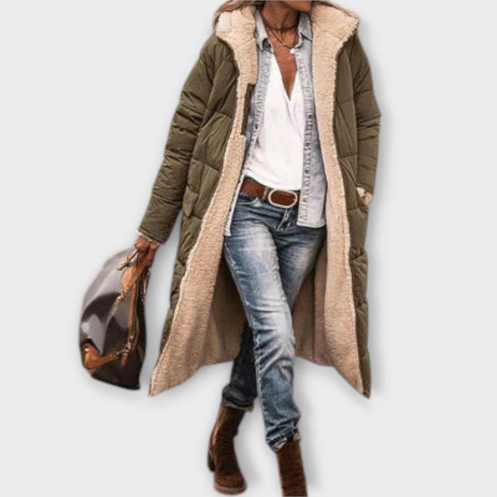 Kora - Chaqueta cálida con forro de pelo