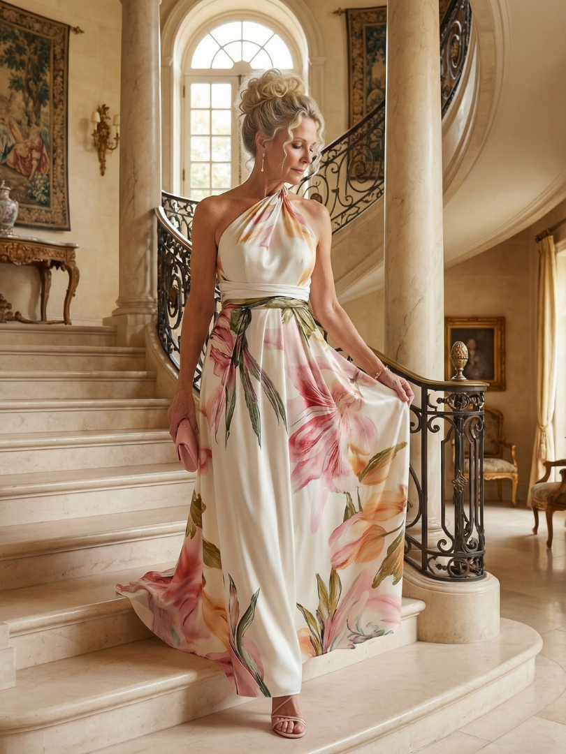 Emilia™ | Vestido Maxi Floral