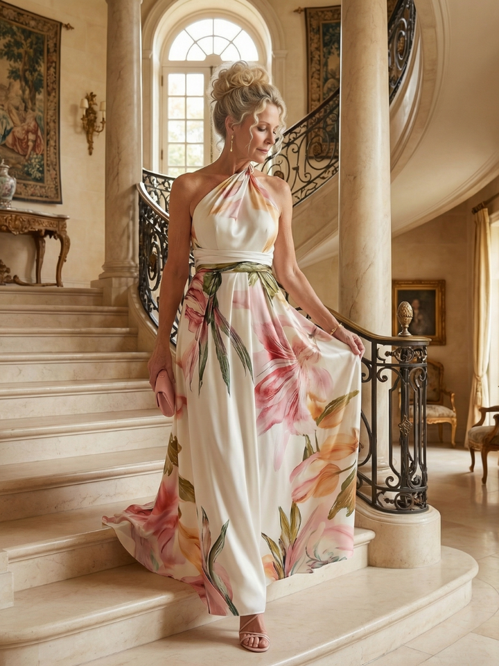 Emilia™ | Vestido Maxi Floral