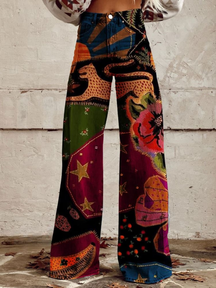 Léna™ | Pantalón Bohemio Chic