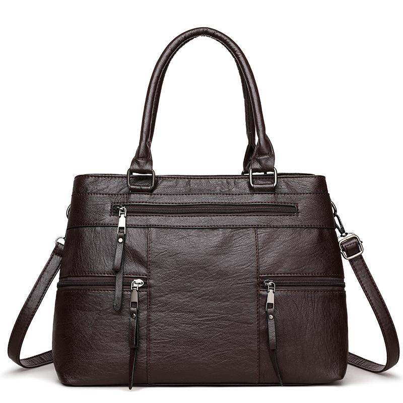 Bolso tote de piel Eleanor