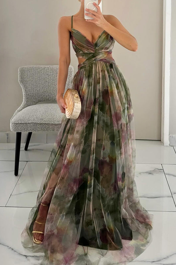 Eirith - Deslumbrante Vestido Maxi
