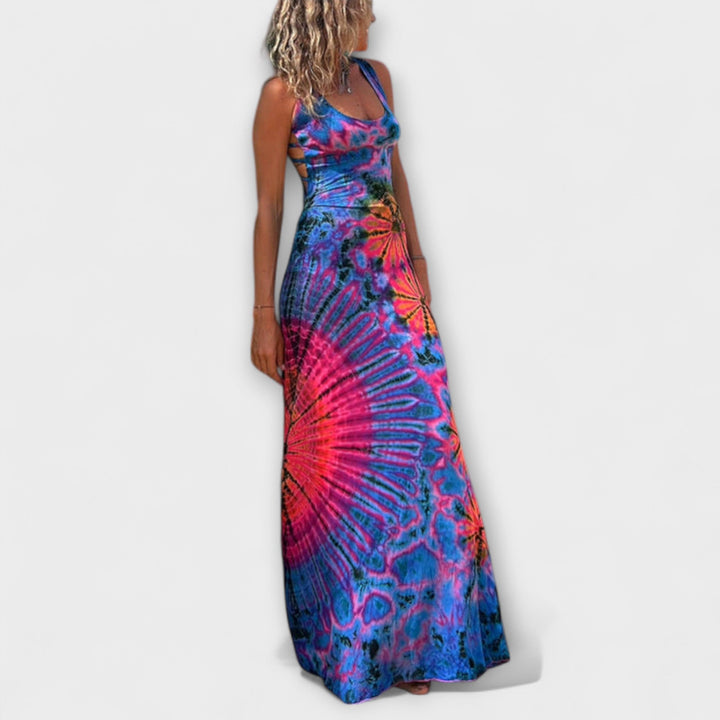 Ronja - La Bamba Vestido Maxi con estampado tie-dye