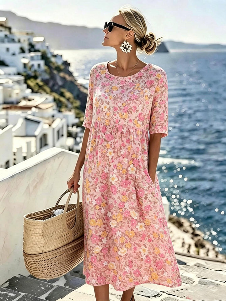 Grace™ - Elegante Vestido Midi Floral de Verano