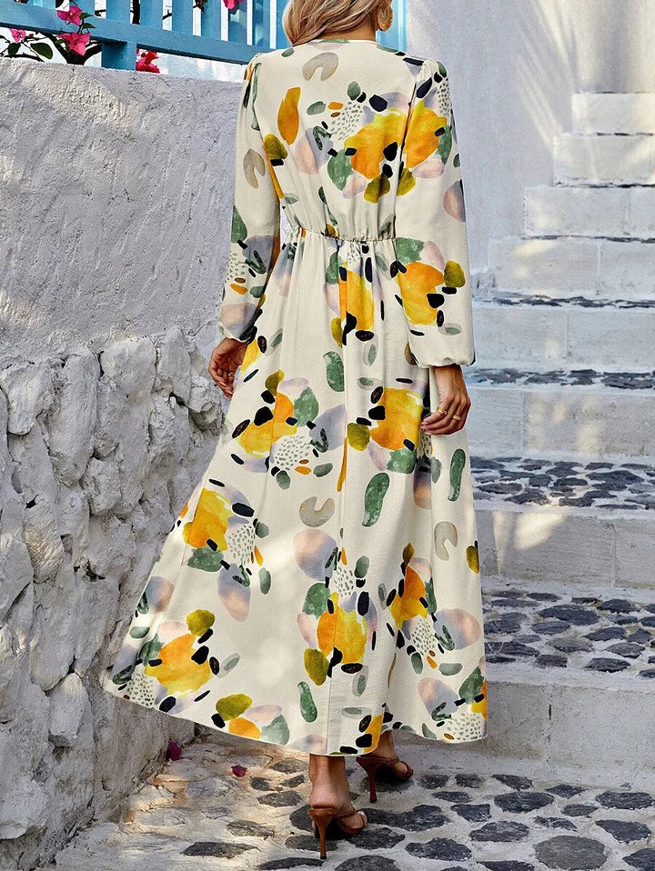 Elise - Maxivestido con Encanto Floral
