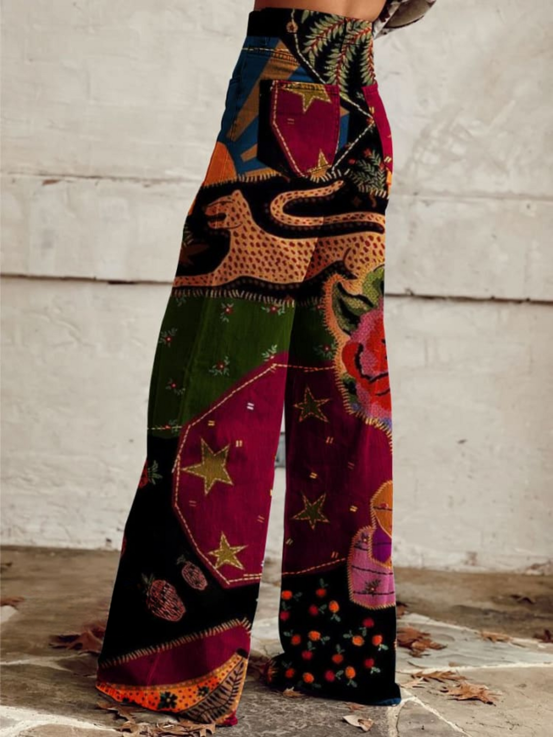 Léna™ | Pantalón Bohemio Chic