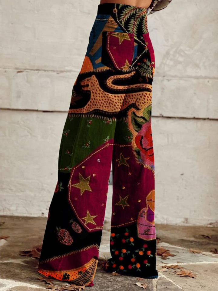 Léna™ | Pantalón Bohemio Chic