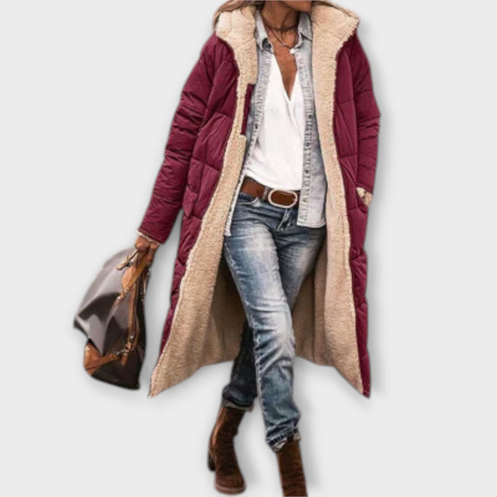 Kora - Chaqueta cálida con forro de pelo