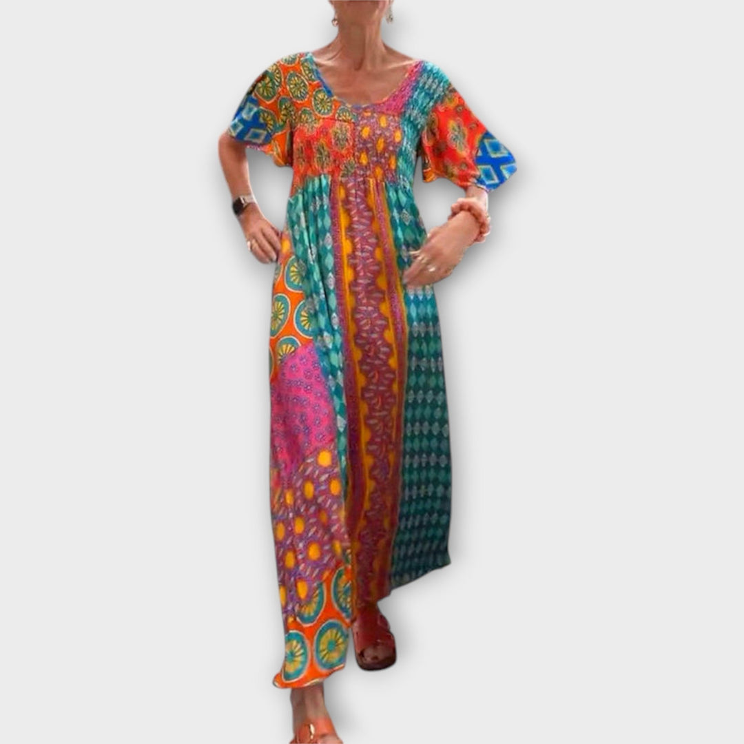 Melania - Vestidos bohemios vibrantes