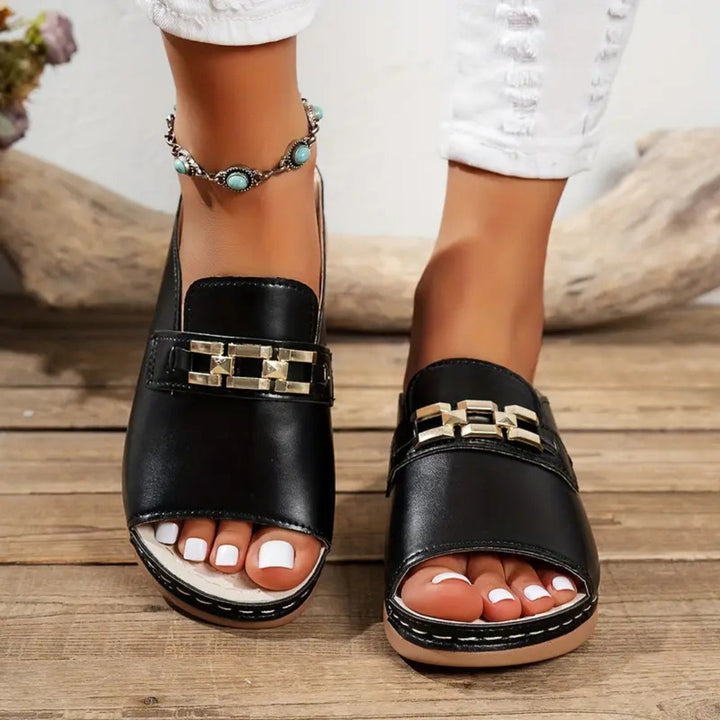 Kinsley™ | Sandalias Cómodas con Hebilla