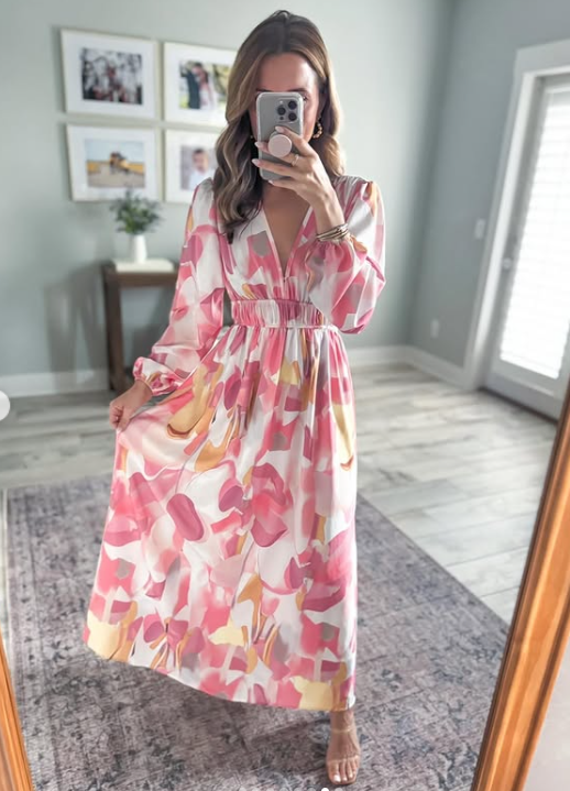 Elise - Maxivestido con Encanto Floral