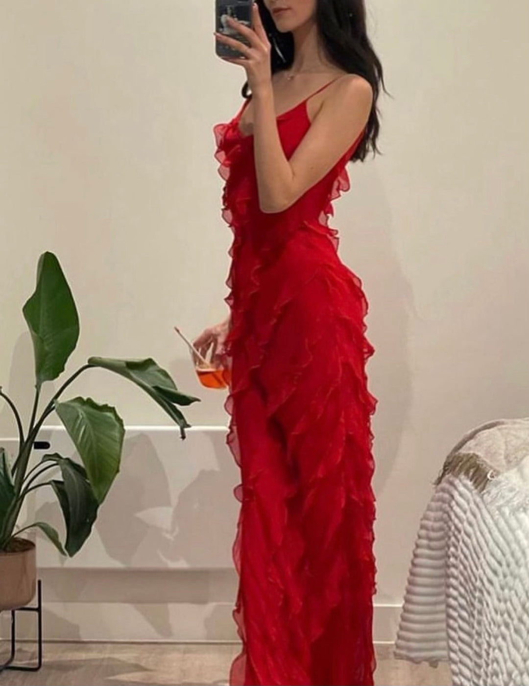 Zara - Maxi Dress with Ruffles