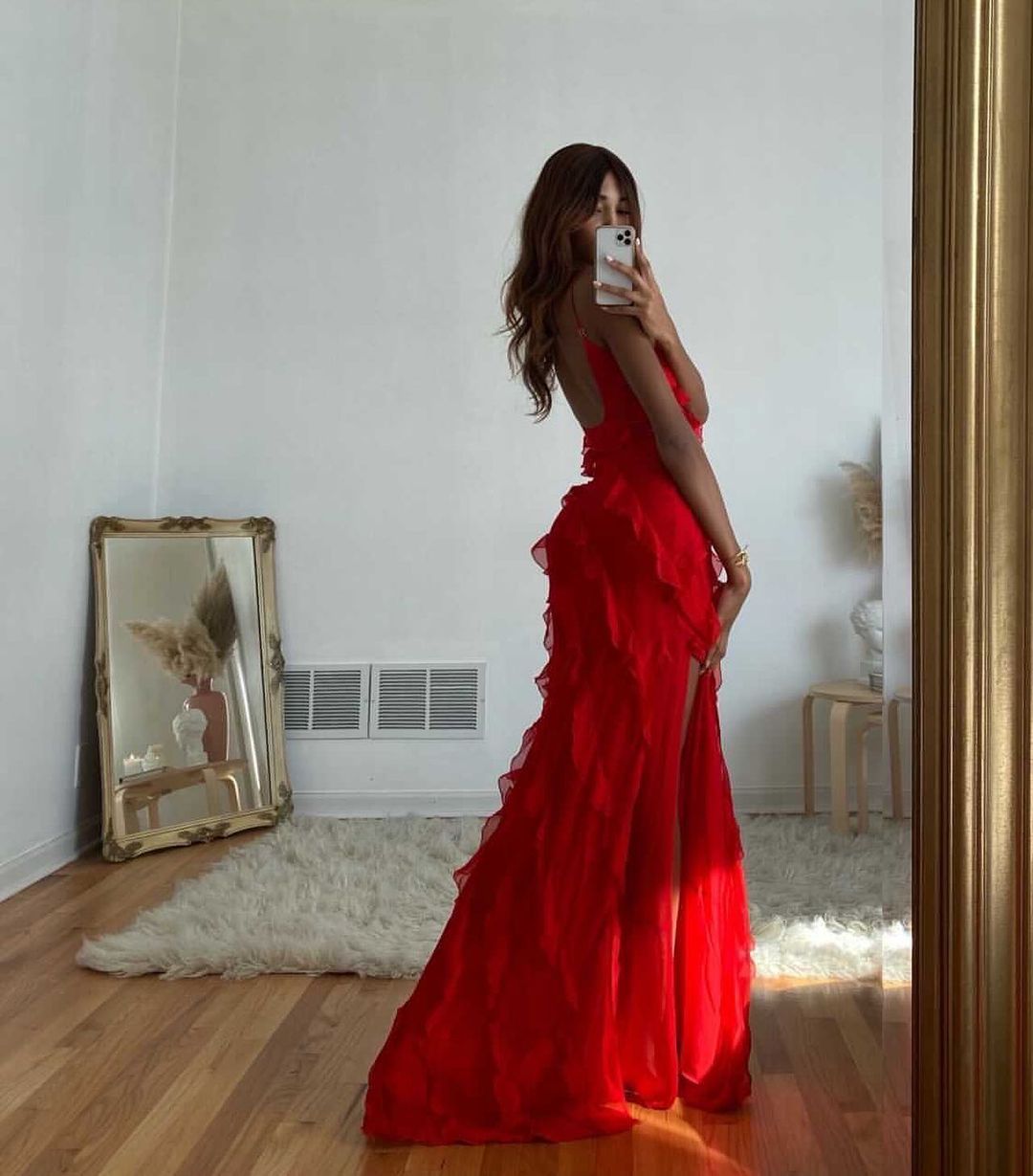 Zara - Maxi Dress with Ruffles