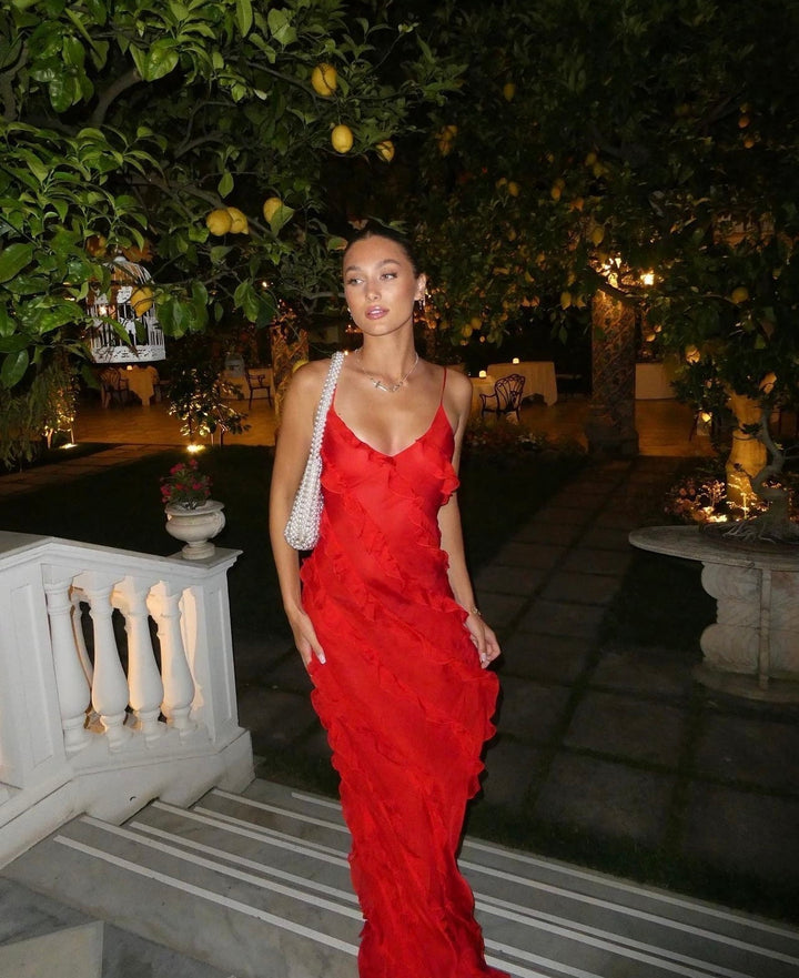 Zara - Maxi Dress with Ruffles