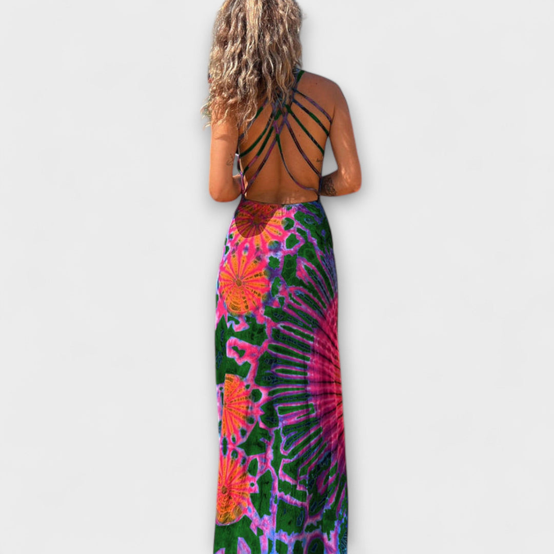 Ronja - La Bamba Vestido Maxi con estampado tie-dye