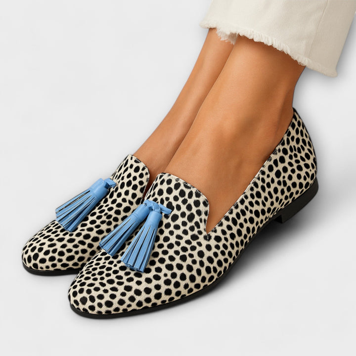 Madeleine - Mocasines con Adorno de Borlas