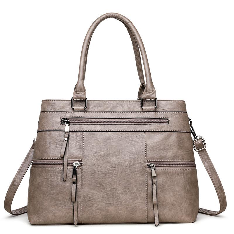 Bolso tote de piel Eleanor