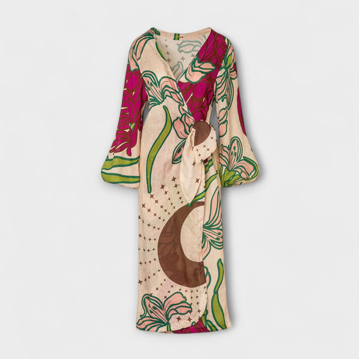 Tracey - Vestido maxi con lazo