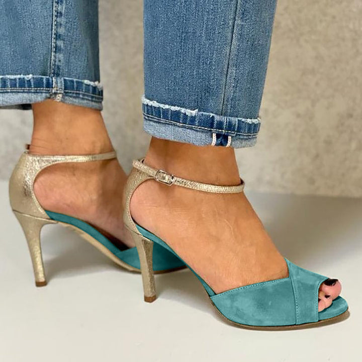 Lilli™ - Tacones Elegantes con Tiras Brillantes