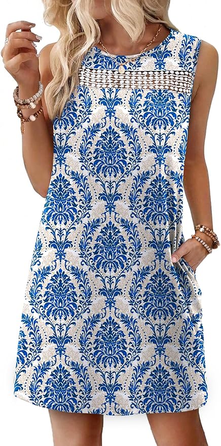 Vestido Casual Cómodo – Ligero, Cómodo y de Ajuste Sencillo