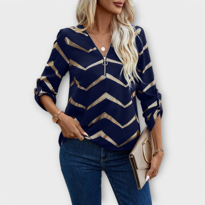 Emma - Blusa eternamente elegante