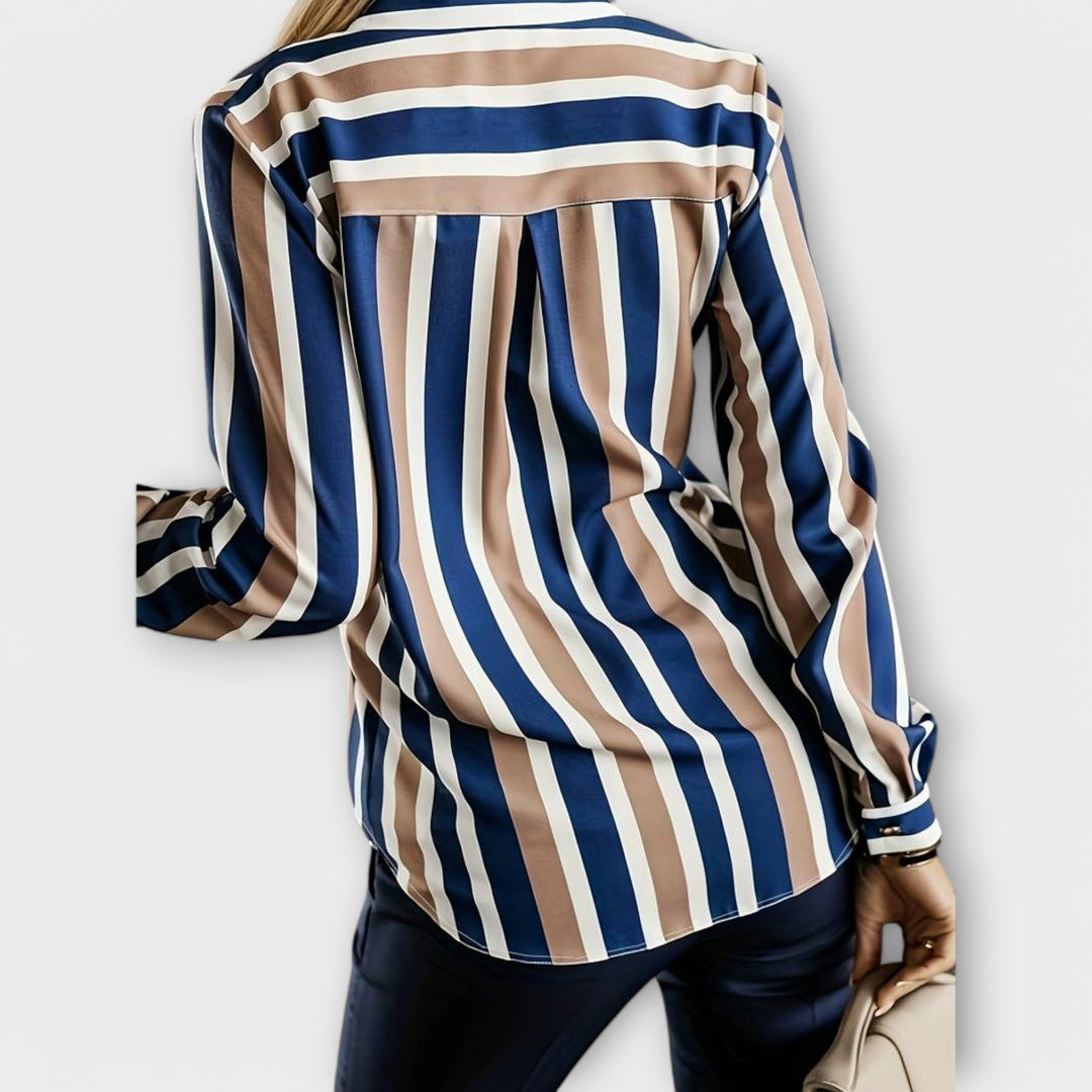 Emily - blusa a rayas holgada y cómoda