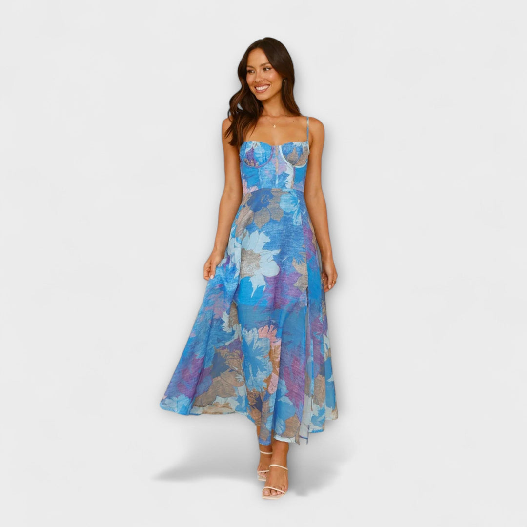Audrey - Vestido con estampado floral para mujer - Estiloso y atractivo
