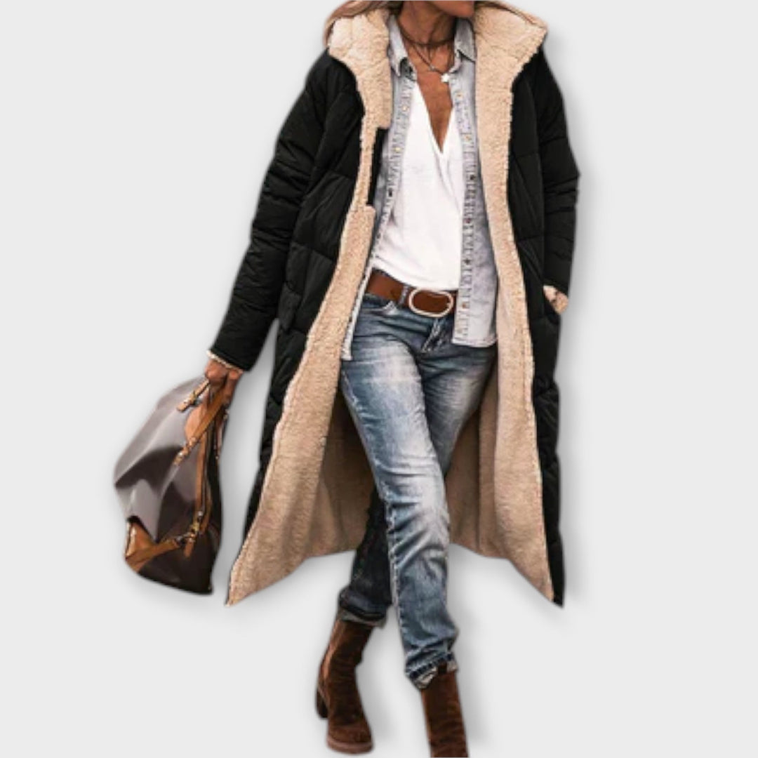 Kora - Chaqueta cálida con forro de pelo