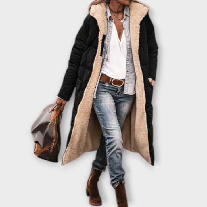 Kora - Chaqueta cálida con forro de pelo